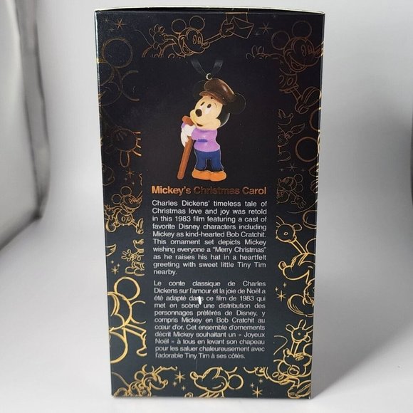 Disney Mickey Mouse Through the Years Sketchbook Ornament Christmas Carol New - Picture 4 of 5